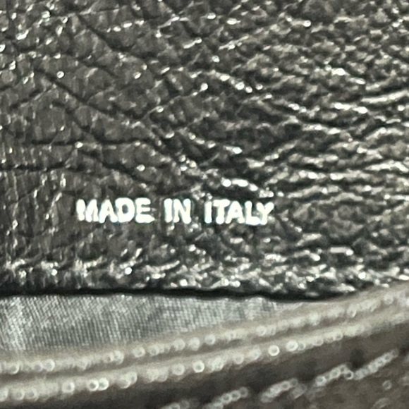 HP🎉Marc Jacobs Quilted iPad Tablet Blk Leather Case Zipper pouch on front - Picture 10 of 15